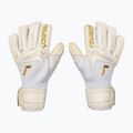 Goalkeeper gloves Reusch Attrakt AB1 Duo white/gold 2