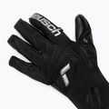 Goalkeeper gloves Reusch Attrakt Duo Strapless black/silver/black 4