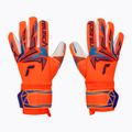 Children's goalkeeper gloves Reusch Attrakt Freegel Advance Junior shocking orange/blue 2