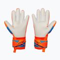 Children's goalkeeper gloves Reusch Attrakt Freegel Advance Junior shocking orange/blue 3