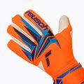 Goalkeeper gloves Reusch Attrakt Gold X NC shocking orange/blue 4