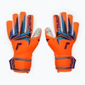 Goalkeeper gloves Reusch Attrakt Fusion NC shocking orange/blue 2