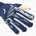 Goalkeeper gloves Reusch Attrakt Freegel Gold X Finger Support Junior premium blue/white 4