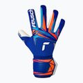 Goalkeeper gloves Reusch Attrakt Gold X NC sharp blue/white/shocking orange 2