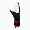 Goalkeeper gloves Reusch Attrakt Freegel Advance black/aqua blue/shocking orange 4