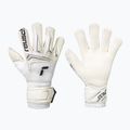 Goalkeeper gloves Reusch Attrakt Gold X Ortho-Tec white