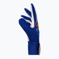 Children's goalkeeper gloves Reusch Attrakt Starter Solid Junior sharp blue/white/shocking orange 4