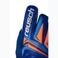 Children's goalkeeper gloves Reusch Attrakt Starter Solid Junior sharp blue/white/shocking orange 5
