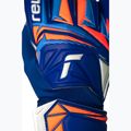 Children's goalkeeper gloves Reusch Attrakt Starter Solid Junior sharp blue/white/shocking orange 6
