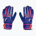 Children's goalkeeper gloves Reusch Attrakt Solid Junior sharp blue/white/shocking orange 2