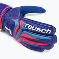 Children's goalkeeper gloves Reusch Attrakt Solid Junior sharp blue/white/shocking orange 4