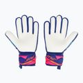 Children's goalkeeper gloves Reusch Attrakt Grip Junior sharp blue/white/shocking orange 3