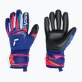Children's goalkeeper gloves Reusch Attrakt Infinity Evolution NC Junior sharp blue/shocking orange/black