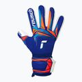 Goalkeeper gloves Reusch Attrakt Advance sharp blue/white/shocking orange 2