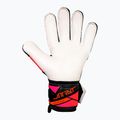 Goalkeeper gloves Reusch Attrakt Advance black/aqua blue/shocking orange 3