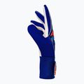 Goalkeeper gloves Reusch Attrakt Starter Solid sharp blue/white/shocking orange 4