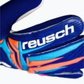 Goalkeeper gloves Reusch Attrakt Starter Solid sharp blue/white/shocking orange 7