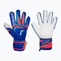 Goalkeeper gloves Reusch Attrakt Grip sharp blue/white/shocking orange