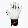 Goalkeeper gloves Reusch Attrakt Advance Finger Support black/shocking orange 3