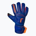 Goalkeeper gloves Reusch Attrakt Infinity Finger Support sharp blue/shocking orange/black 2