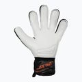 Children's goalkeeper gloves Reusch Attrakt Advance Finger Support Junior black/shocking orange 3