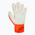 Children's goalkeeper gloves Reusch Attrakt Solid Finger Support Junior shocking orange/blue 3