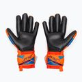 Children's goalkeeper gloves Reusch Attrakt Infinity Evolution NC Junior shocking orange/blue/black 3