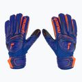 Children's goalkeeper gloves Reusch Attrakt Infinity Finger Support Junior sharp blue/shocking orange/black 2