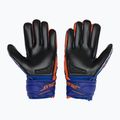 Children's goalkeeper gloves Reusch Attrakt Infinity Finger Support Junior sharp blue/shocking orange/black 3