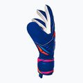 Goalkeeper gloves Reusch Attrakt Solid sharp blue/white/shocking orange 4