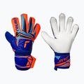 Goalkeeper gloves Reusch Attrakt Solid sharp blue/shocking orange