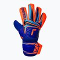 Goalkeeper gloves Reusch Attrakt Solid sharp blue/shocking orange 2