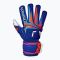 Children's goalkeeper gloves Reusch Attrakt Advance Junior sharp blue/white/shocking orange 2