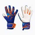 Children's goalkeeper gloves Reusch Attrakt Freegel Advance Junior sharp blue/shocking orange