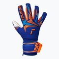 Children's goalkeeper gloves Reusch Attrakt Freegel Advance Junior sharp blue/shocking orange 2
