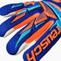 Children's goalkeeper gloves Reusch Attrakt Freegel Advance Junior sharp blue/shocking orange 7