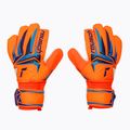 Goalkeeper gloves Reusch Attrakt Solid shocking orange/blue 2