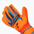Goalkeeper gloves Reusch Attrakt Solid shocking orange/blue 4