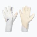 Goalkeeper gloves Reusch Attrakt Gold X Strapless white/silver