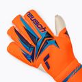 Goalkeeper gloves Reusch Attrakt Gold X Evolution shocking orange/blue 4