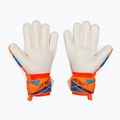 Goalkeeper gloves Reusch Attrakt Advance shocking orange/blue 3