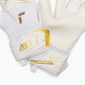 Children's goalkeeper gloves Reusch Attrakt AB1 Advance Junior white/gold 5