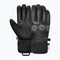 Women's ski gloves Reusch Charlize R-Tex XT black/steel gray/silver