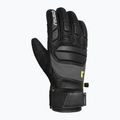 Ski gloves Reusch Profi SL black/dark granite/safety yellow 2