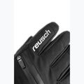Children's ski gloves Reusch Lan R-Tex XT black/silver 4