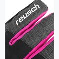 Children's ski gloves Reusch Leo R-Tex XT black/black melange/pink glo 4