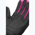 Children's ski gloves Reusch Leo R-Tex XT black/black melange/pink glo 7