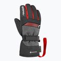 Children's ski gloves Reusch Rocket GORE-TEX black/black melange/fire red 2