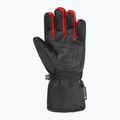 Children's ski gloves Reusch Rocket GORE-TEX black/black melange/fire red 3