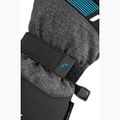 Children's ski gloves Reusch Rocket GORE-TEX black/black melange/brilliant blue 5